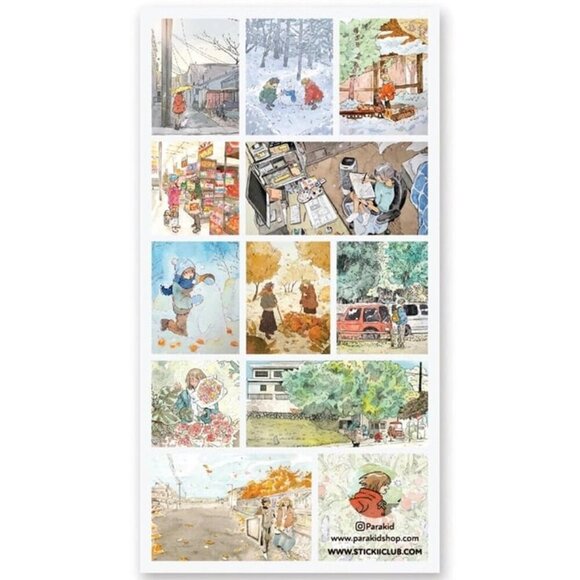 3 for $15 - Seasons of Joy Stickers - 1 Sticker Sheet - NEW in‎ Packaging - Picture 1 of 4